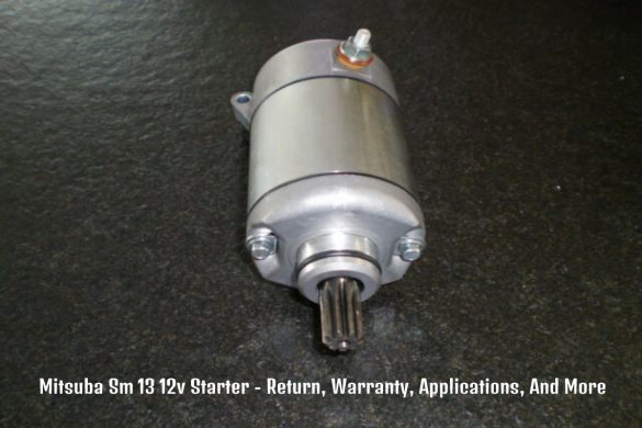 Mitsuba Sm 13 12v Starter