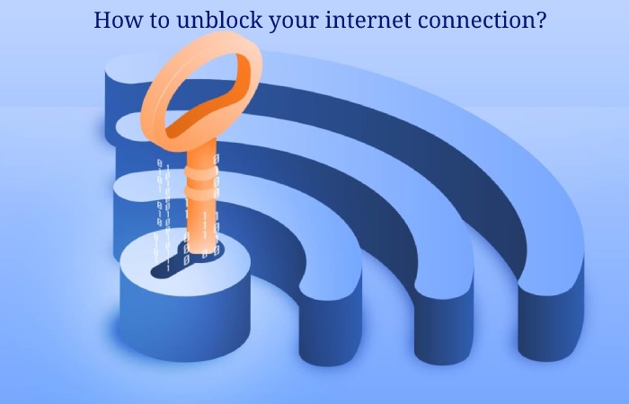 How to unblock your internet connection_