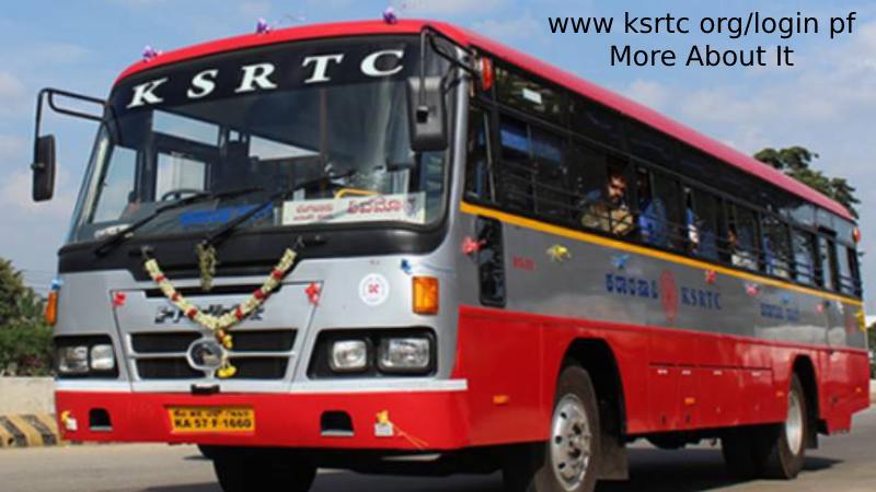www ksrtc org_login pf 