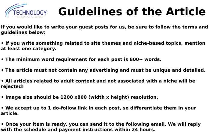 Guidelines of the Article 