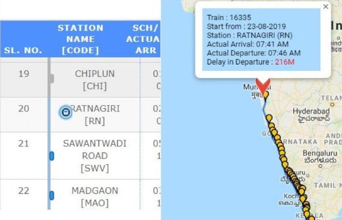 Live Train Status_ How can I track my train on a map