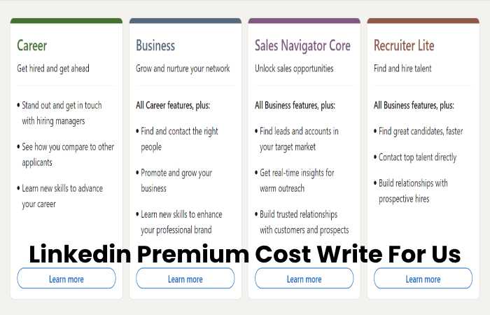 Linkedin Premium Cost Write For Us