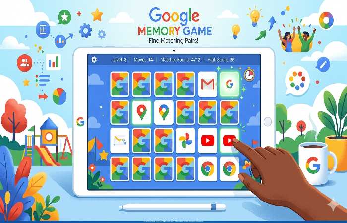google memory game
