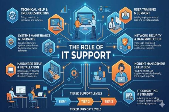 Digital Support Service Roles Role of IT Support: Responsibilities, Levels, and Business Impact