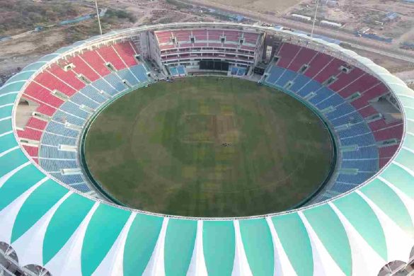 Inside Ekana Cricket Stadium B Ground